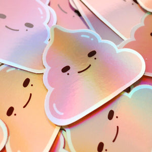 Shiny Sticky Shit Sticker
