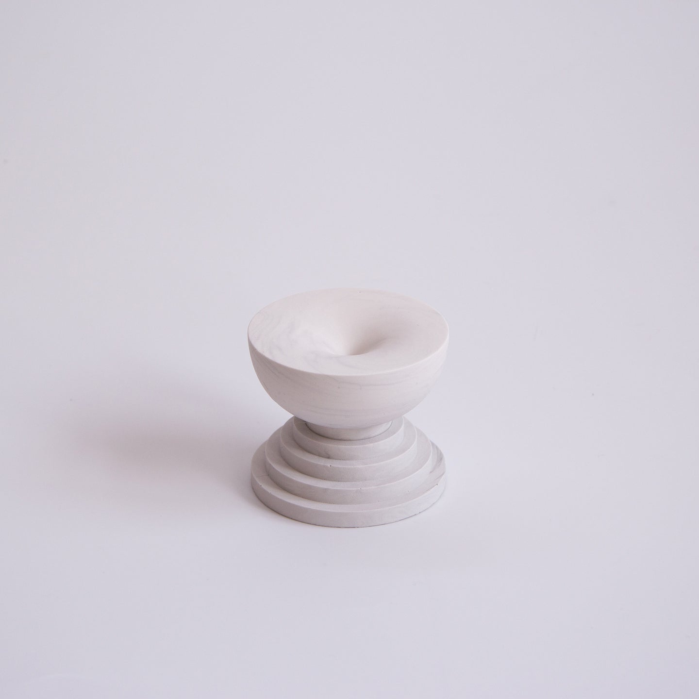 Scala Incense Burner | Light Marble