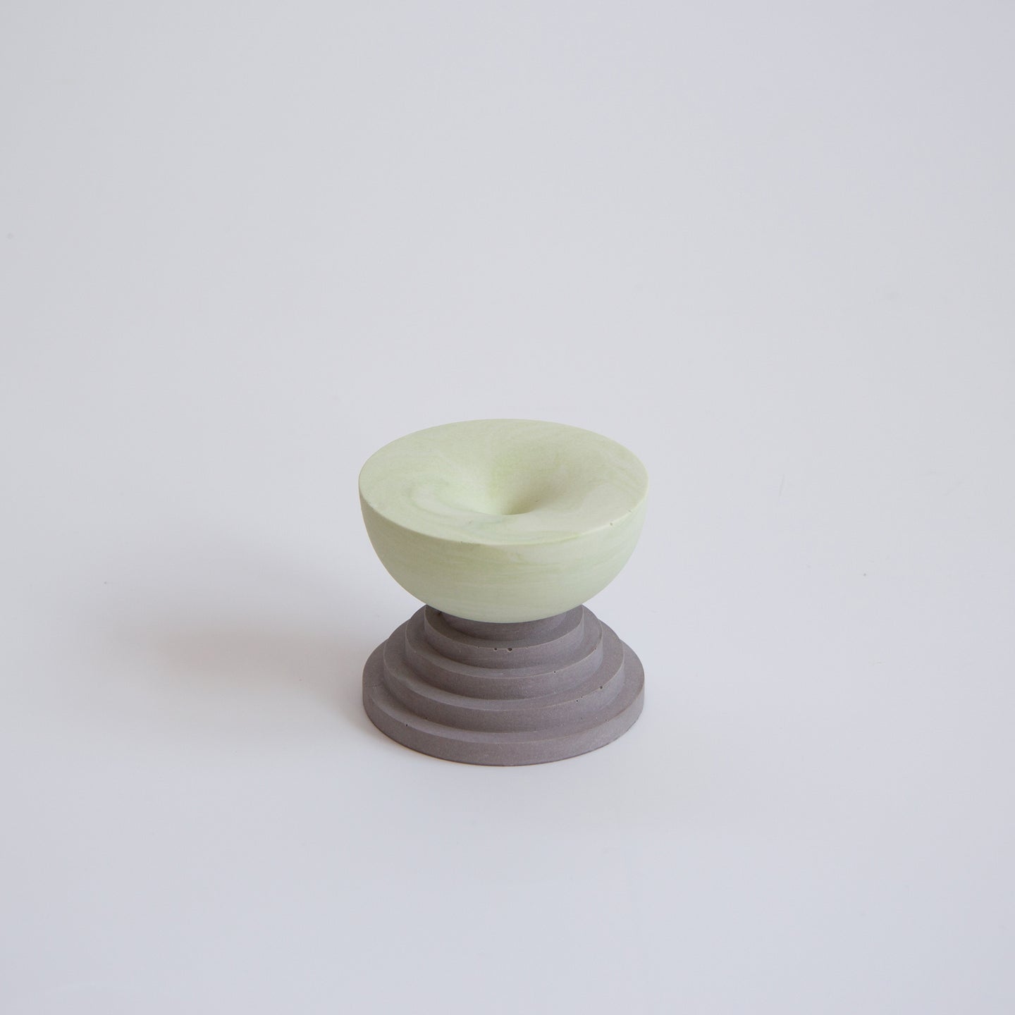 Scala Incense Burner | Olive + Brick