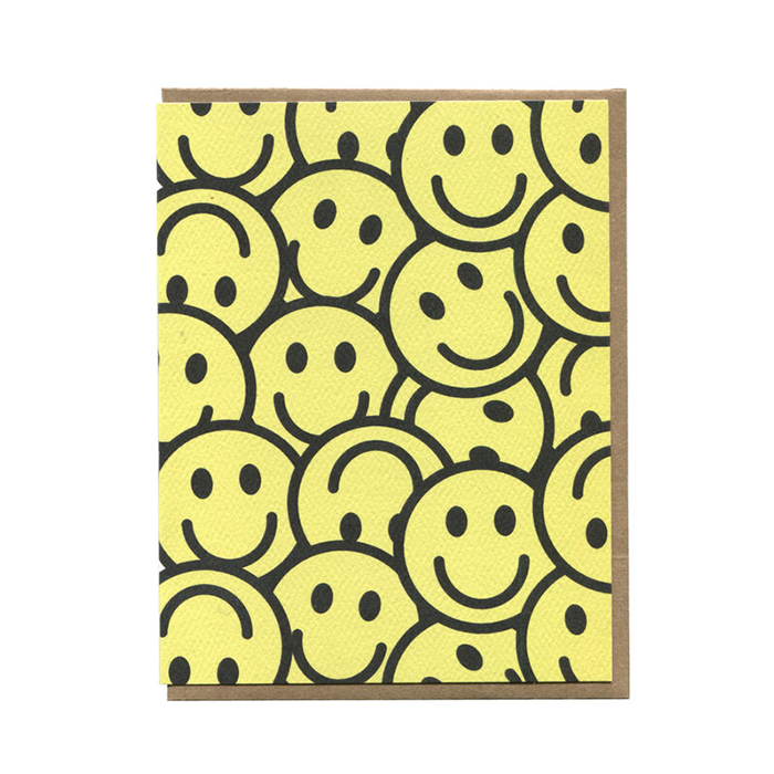 Smileys Greeting Card