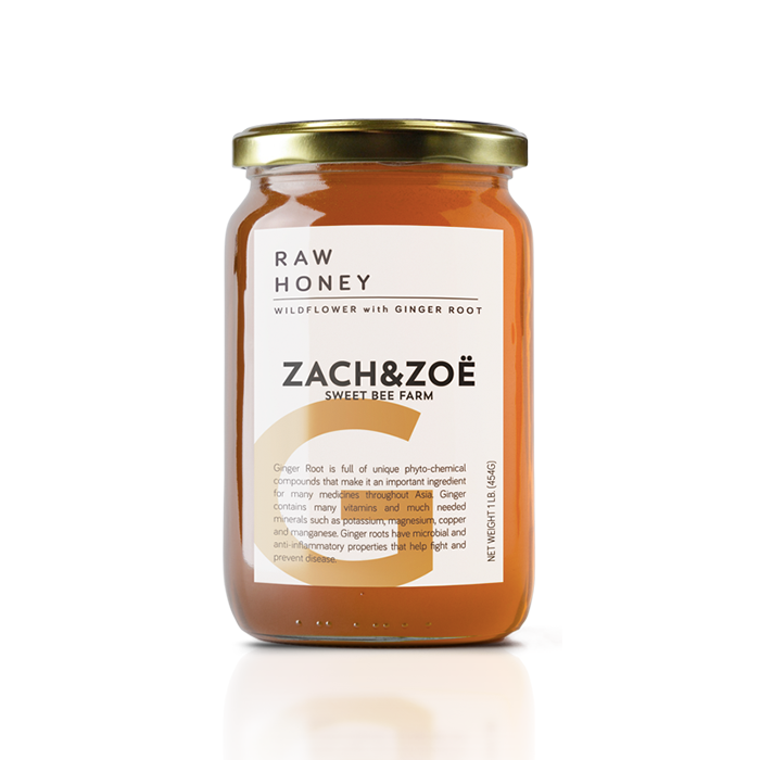 Wildflower Honey with Ginger Root