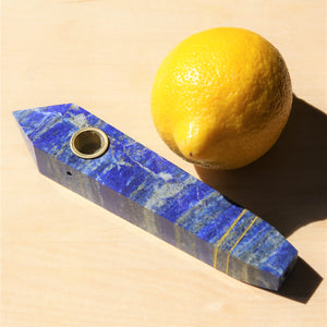 Lapis Lazuli Pipe
