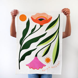 Grateful Tea Towel