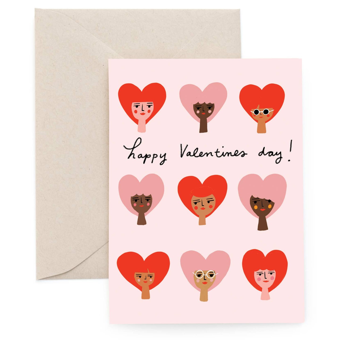 Heart Babes Greeting Card