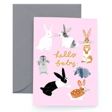 Load image into Gallery viewer, Usagi Three Baby Card
