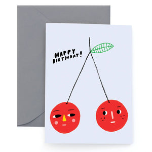 Cherry Bomb Greeting Card