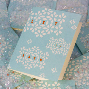 Let it Snow Card