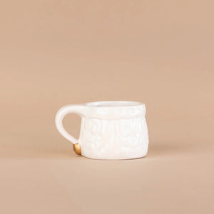 Cocoa Santa Mug in Chocolate
