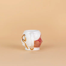 Load image into Gallery viewer, Mrs. Cocoa Claus Mug in Caramel
