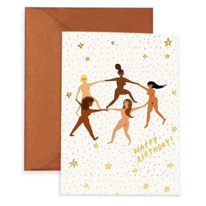 Ring Around The Daisies Birthday Card