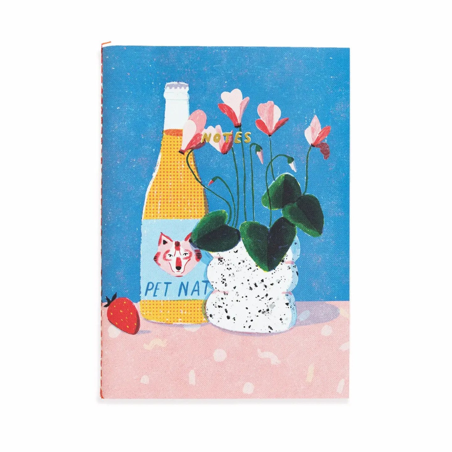 Cyclamen Canvas Notebook