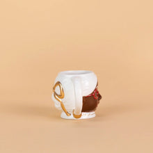 Load image into Gallery viewer, Mrs. Cocoa Claus Mug in Chocolate
