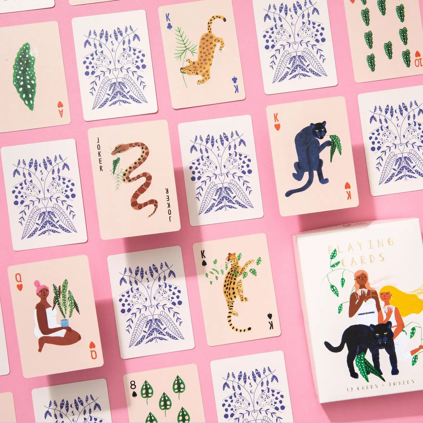 Illustrated Playing Card Set