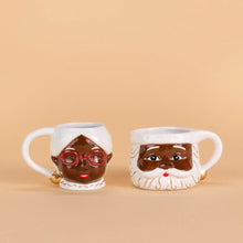 Load image into Gallery viewer, Mrs. Cocoa Claus Mug in Chocolate
