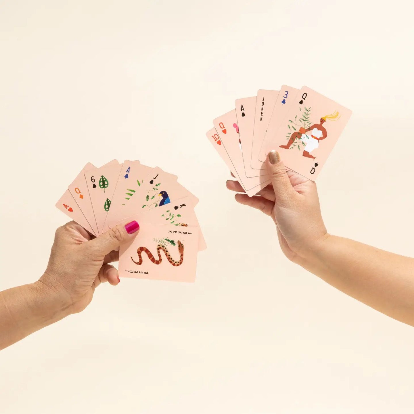Illustrated Playing Card Set