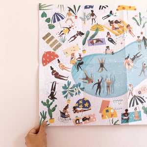 Pool Party Jigsaw Puzzle