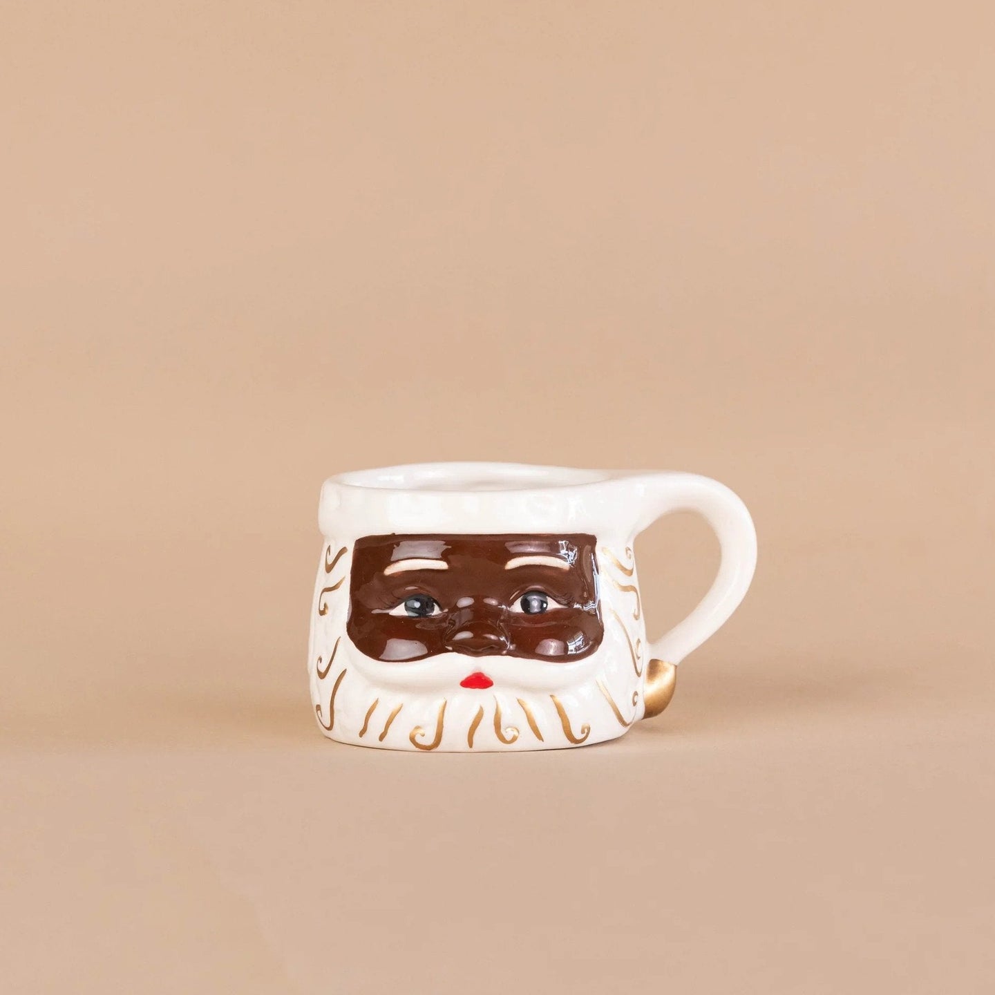 Cocoa Santa Mug in Chocolate
