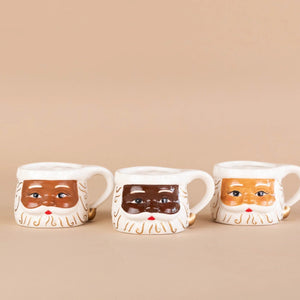 Cocoa Santa Mug in Chocolate