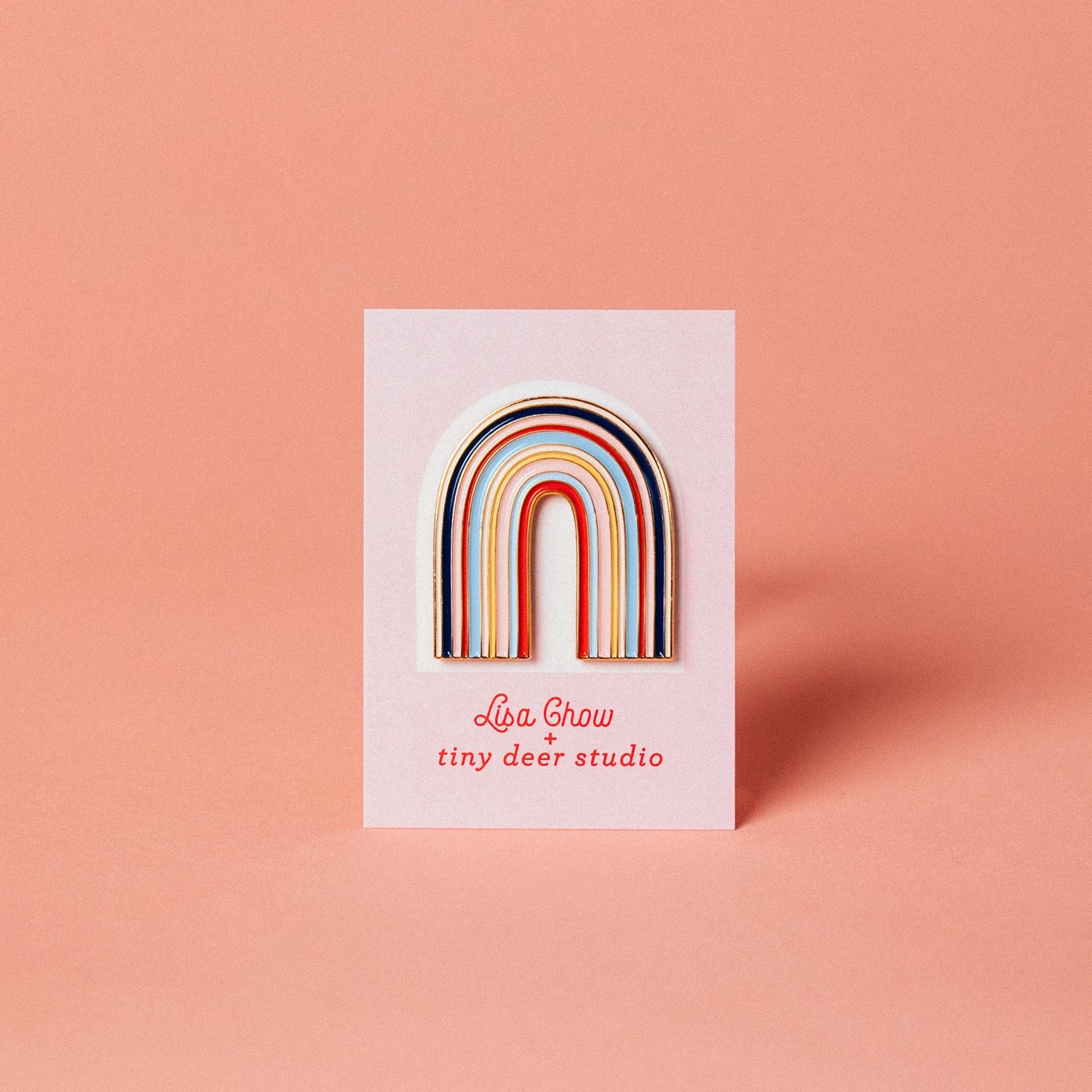 The Grand Budapest Hotel Rainbow Enamel Pin