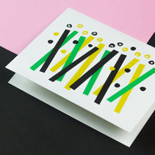 Load image into Gallery viewer, Happy New Year Abstract Confetti Holiday Card | single + set
