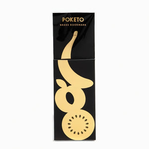 Brass Bookmark in Banana