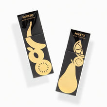 Load image into Gallery viewer, Brass Bookmark in Banana
