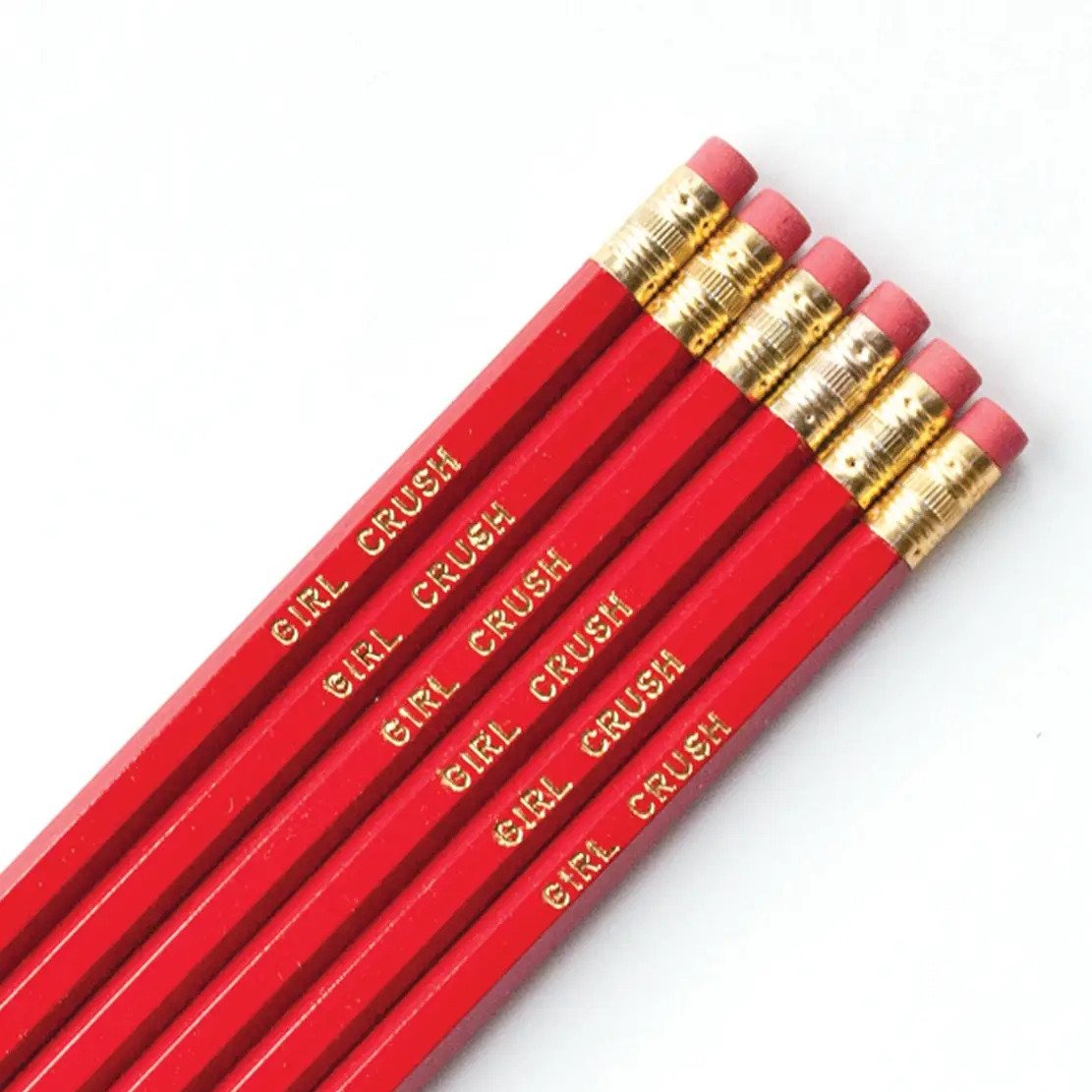 Girl Crush Pencil Set