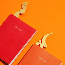 Load image into Gallery viewer, Brass Bookmark in Pear

