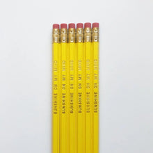 Load image into Gallery viewer, Sunshine On My Mind pencil set
