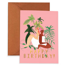 Load image into Gallery viewer, Botanical Women Birthday Card
