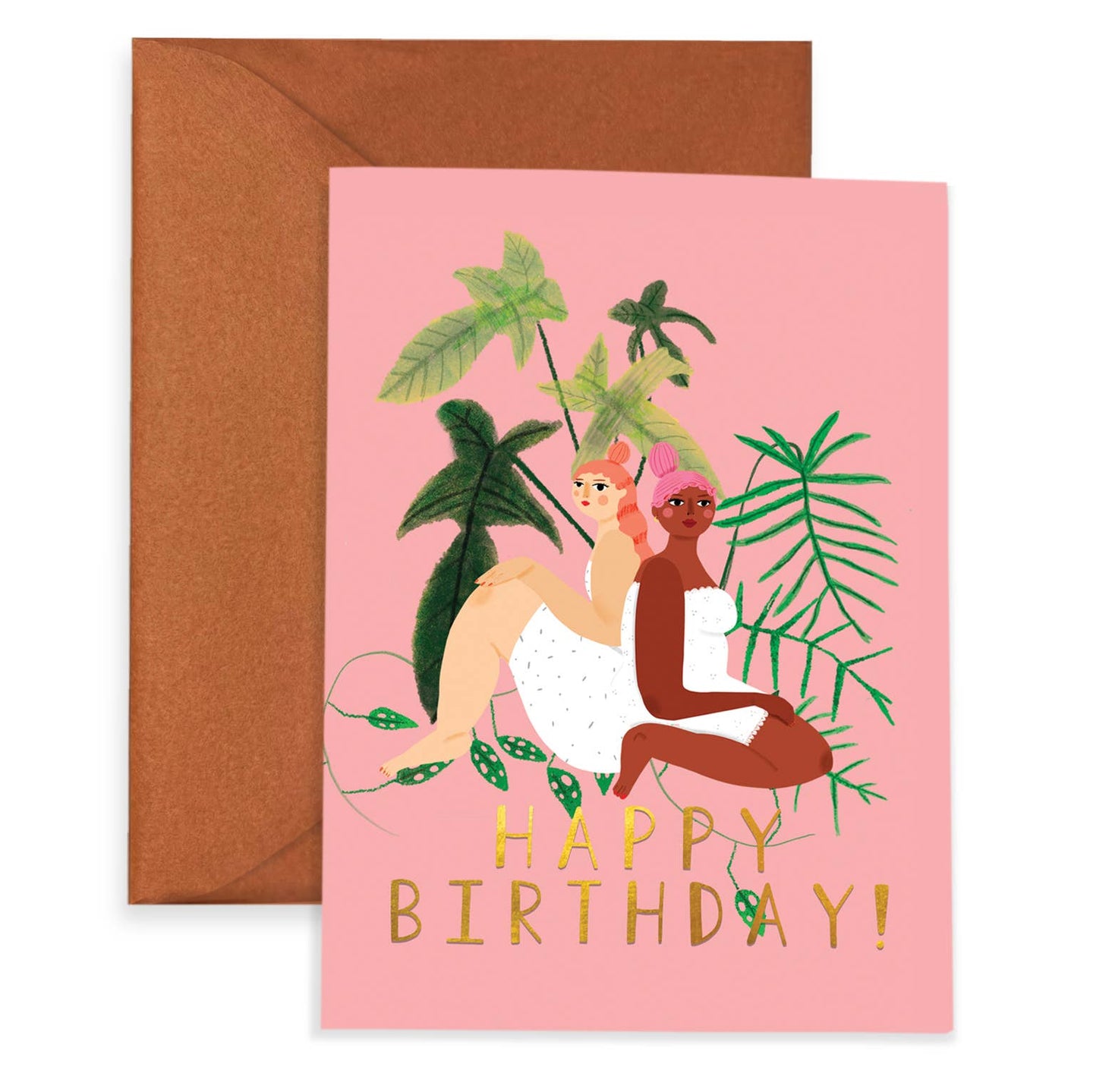 Botanical Women Birthday Card