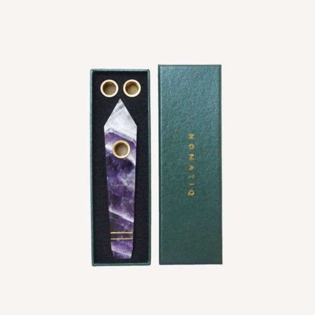 Purple Amethyst Pipe
