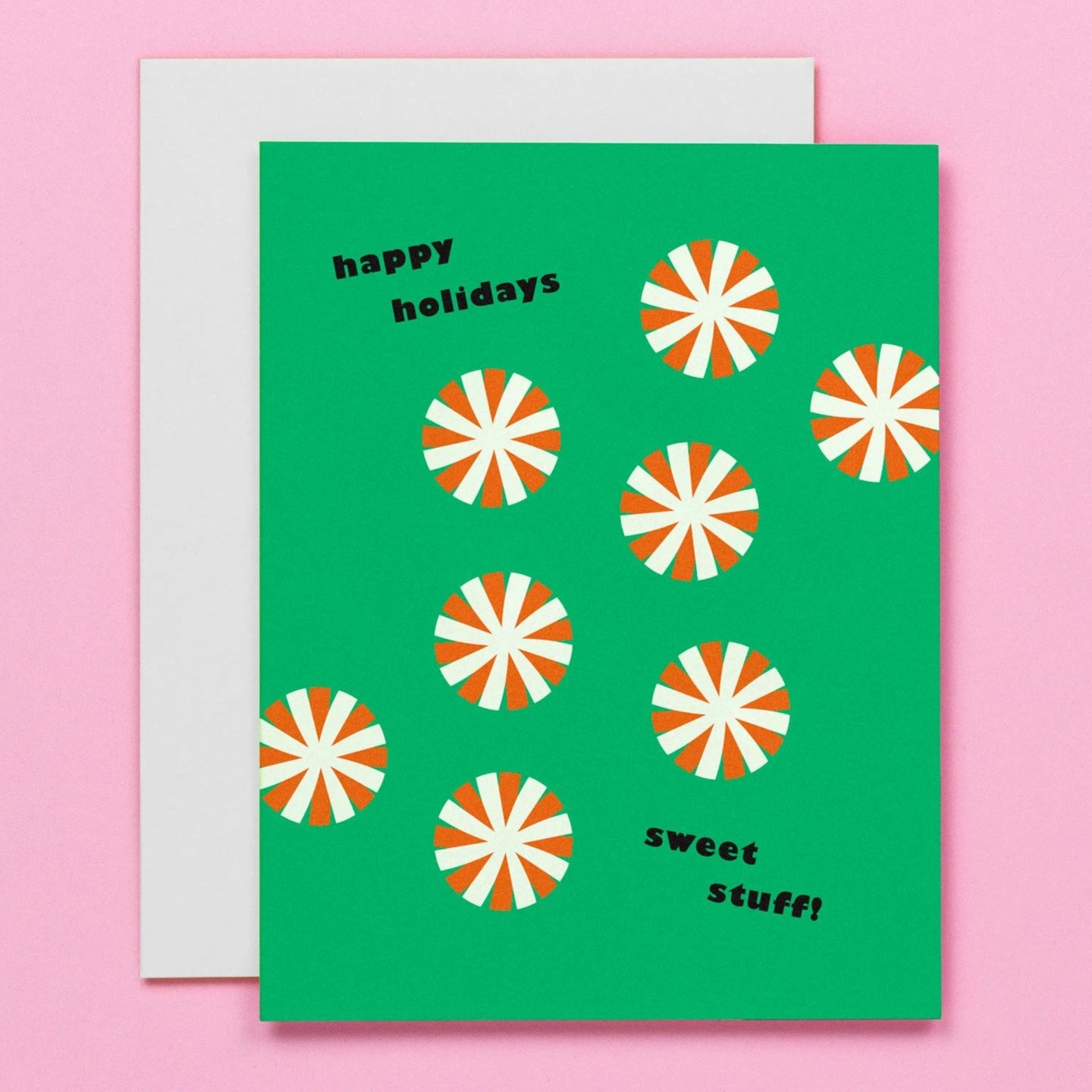Happy Holidays Sweet Stuff Holiday Card